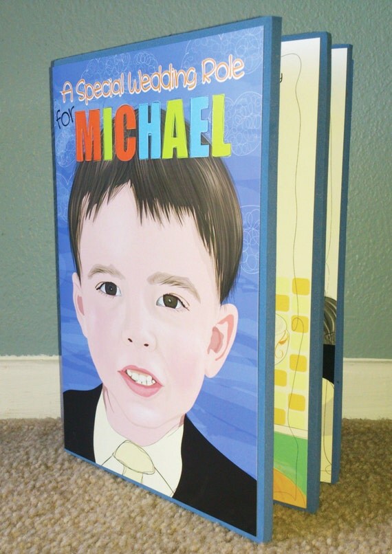 Ring Bearer Gift Ringbearer book Will you be my ring bearer