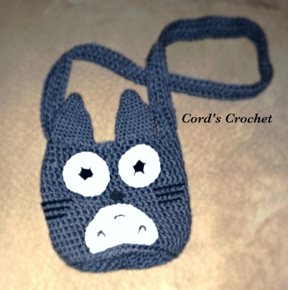 Totoro Small Crochet Purse