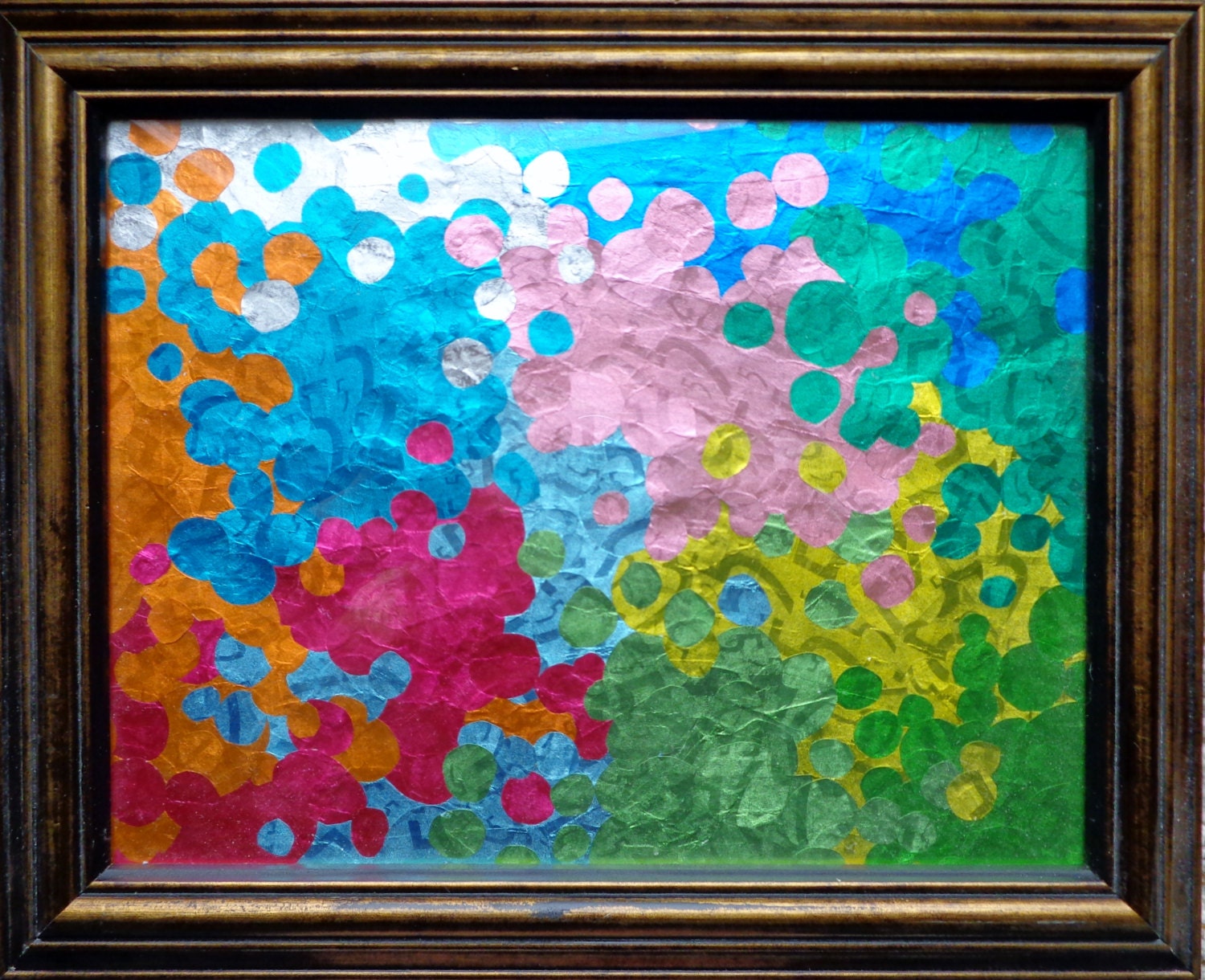 Bubbles gum wrapper piece