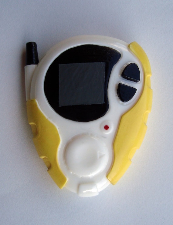 Cody's Yellow Digimon D3 Digivice Season 2 Cosplay by ResinProps