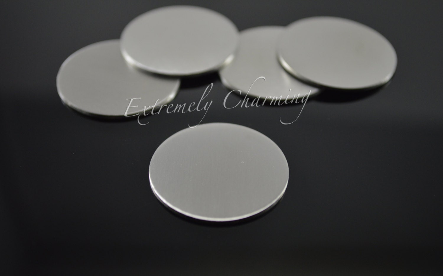 25 pcs 1 Stamping Blanks Stainless Steel Round Disc