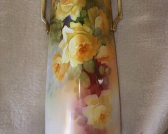 1940s-1950s Square Nippon China Vase