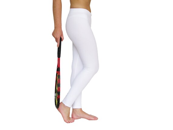 White Yoga Pants White Leggings Womens Yoga Pants By Ancyshop