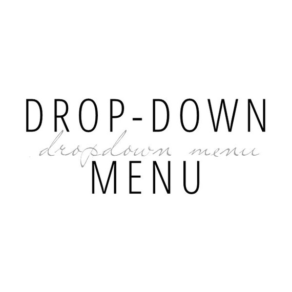Drop Down Menu Il_570xn