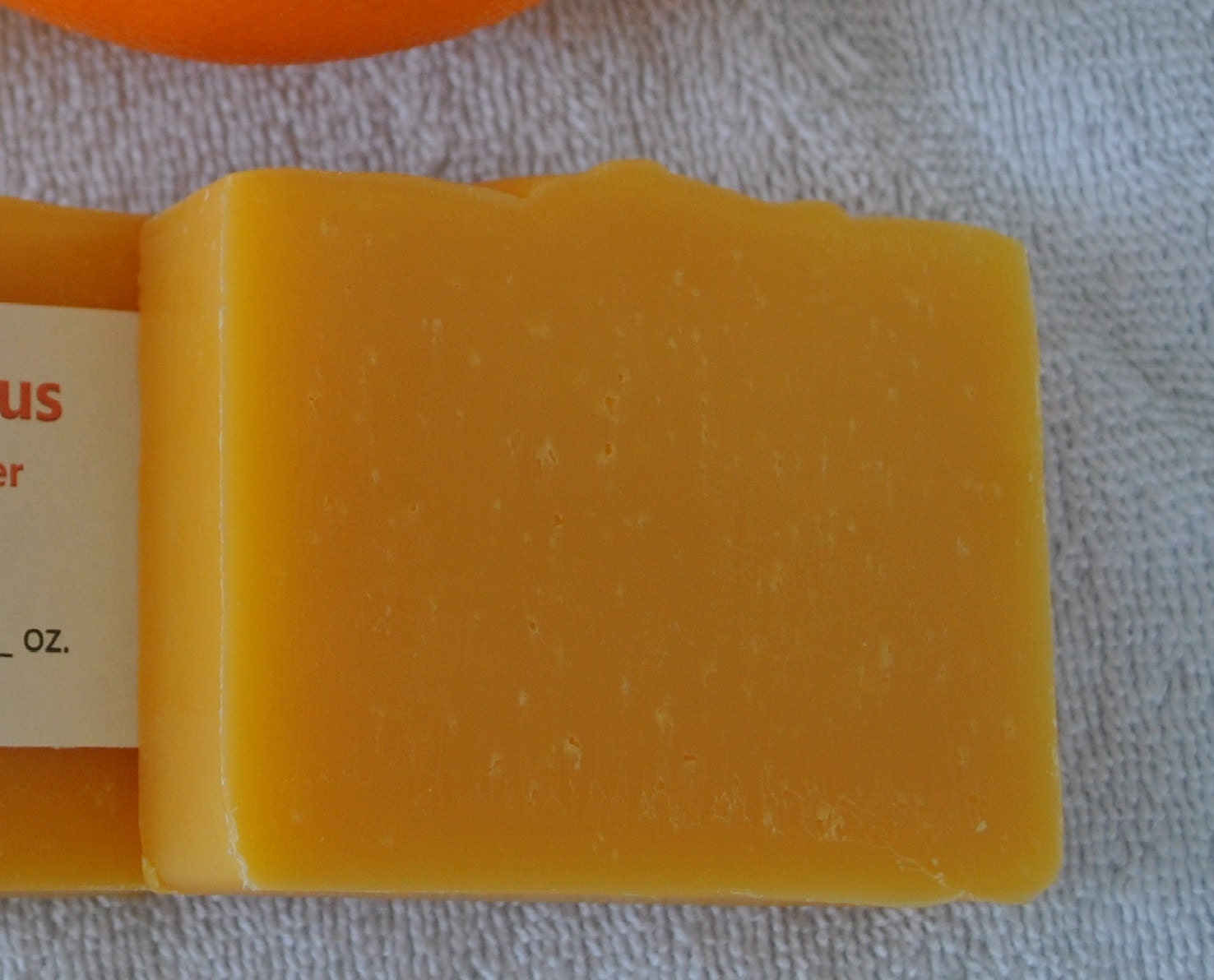 Simply Citrus Essential Oil Scented Cold Process Soap with Shea Butter
