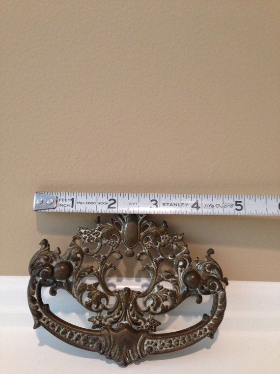 Vintage Ornate Drawer Pulls Ornate Drawer Pulls Shabby