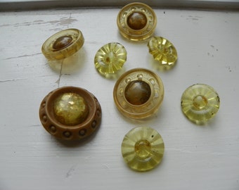 Antique Celluloid Buttons