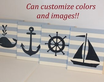 Nautical Wall Decor nautical nursery sailboat nursery whale nursery count the Nautical Wall Decor nautical nursery sailboat nursery whale nursery count the