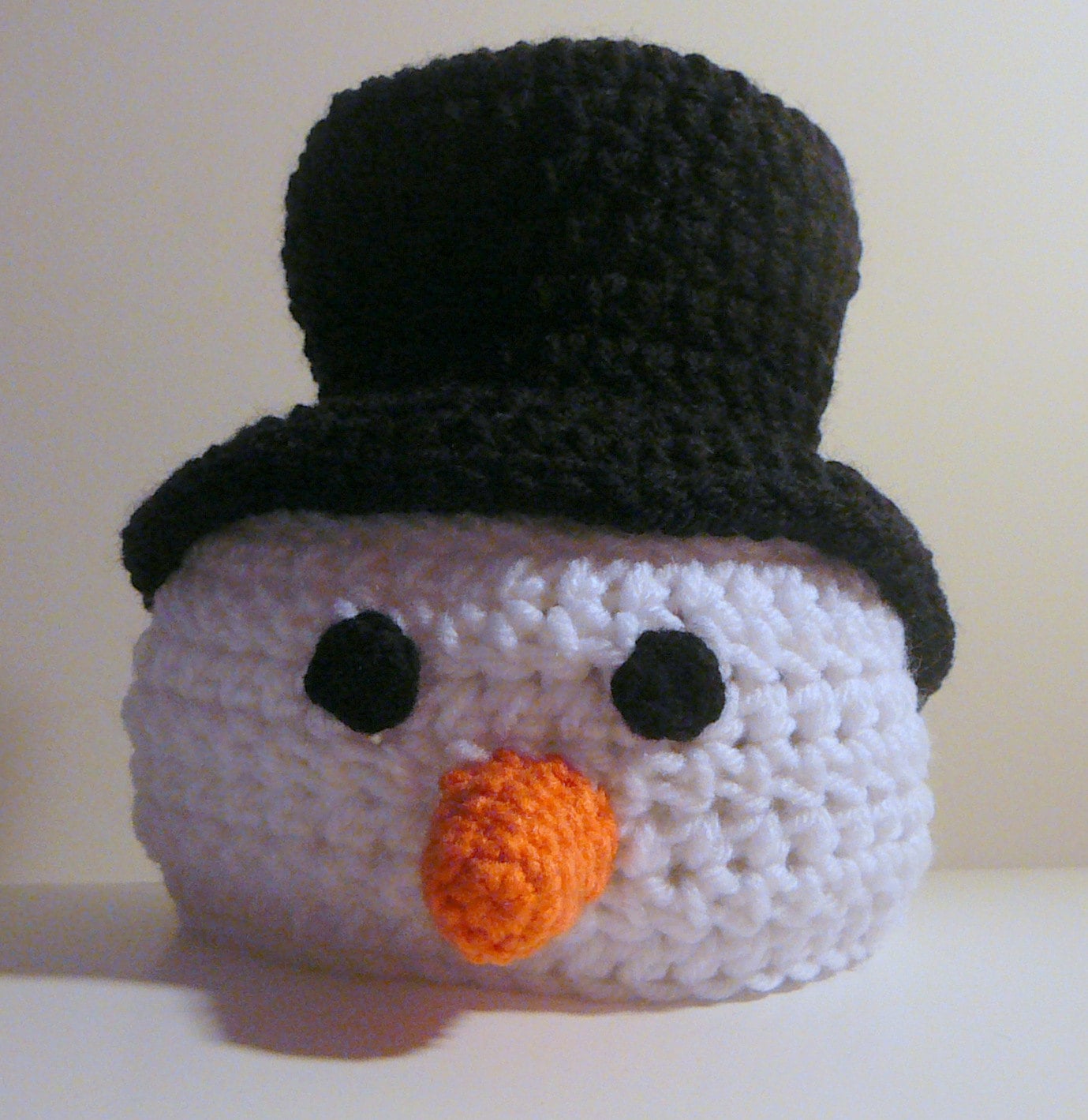 Snowman Hat PDF Crochet Pattern Newborn to Adult INSTANT