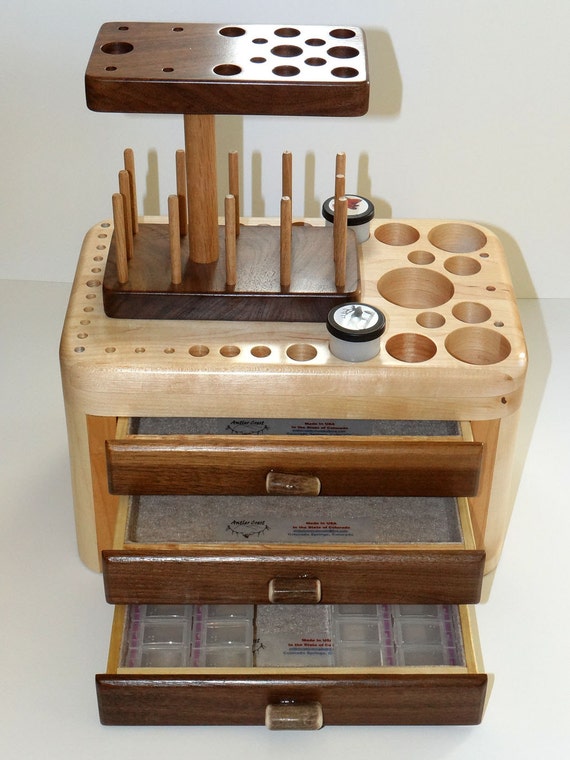 Fly Tying Tool Caddy Portable Tool Caddy Fly Tying Desk Fly
