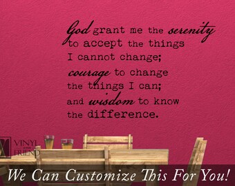 Serenity Prayer Wall Decor serenity to accept | etsy Serenity Prayer Wall Decor serenity to accept | etsy