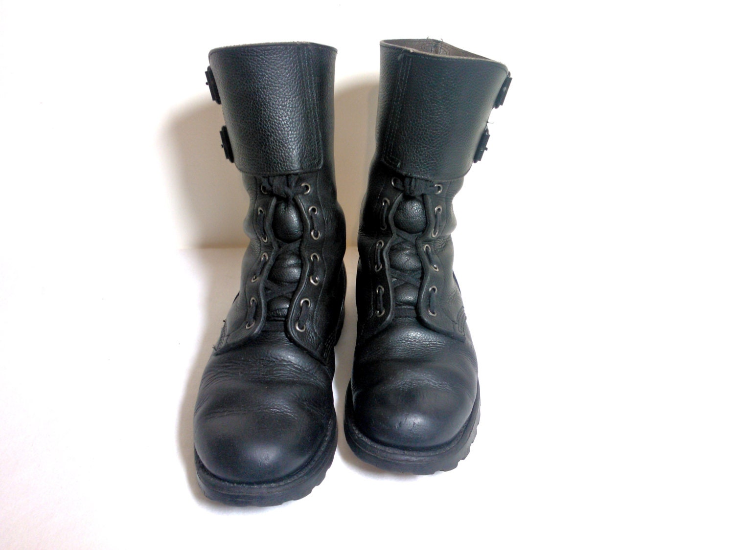 vintage french army combat boots BMJA model 1965 Size : fr