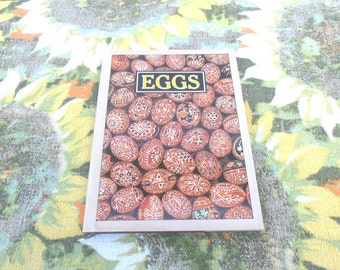 Sale** Vintage book Eggs By Linda Sonntag....Great alternative gift for Easter