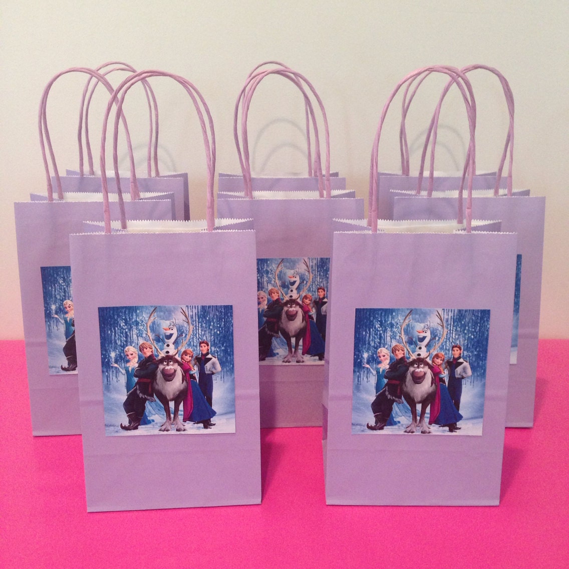 Frozen Party Favor Bags by on Etsy
