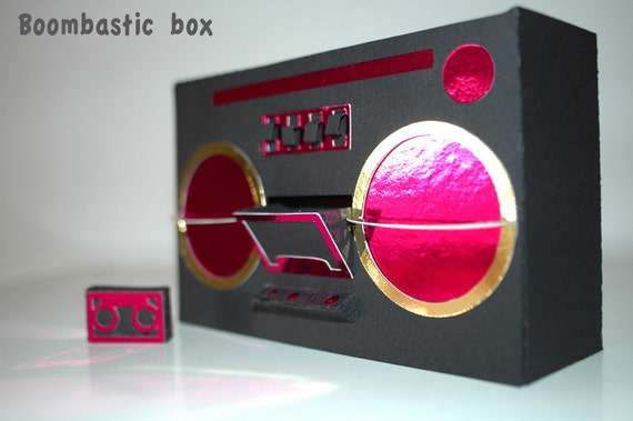 Download Funky 3D Boombastic box svg file