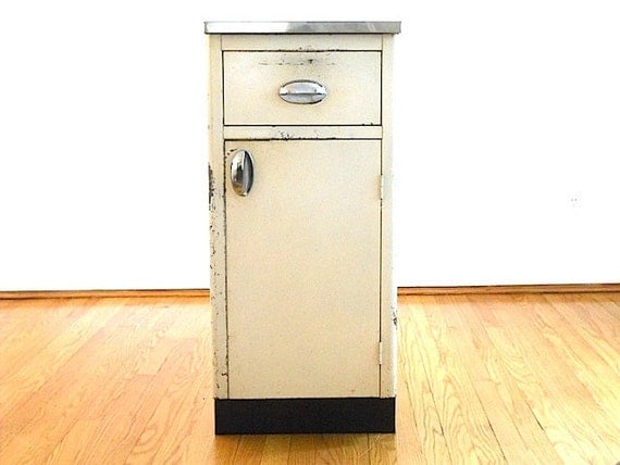 SALE VIntage Kitchen Cabinet Enamel Kitchen Free Standing