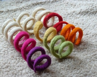 Felted cat toy/ Felted Toy Snake