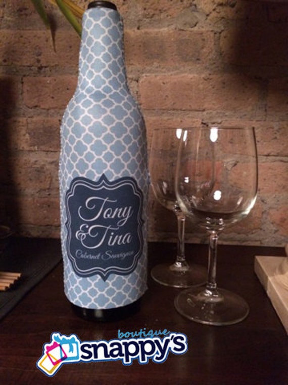 Personalized Wine Bottle Sleeve Personalize Your Own