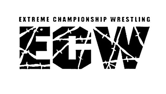 ECW logo decal by WrestlingRewind on Etsy