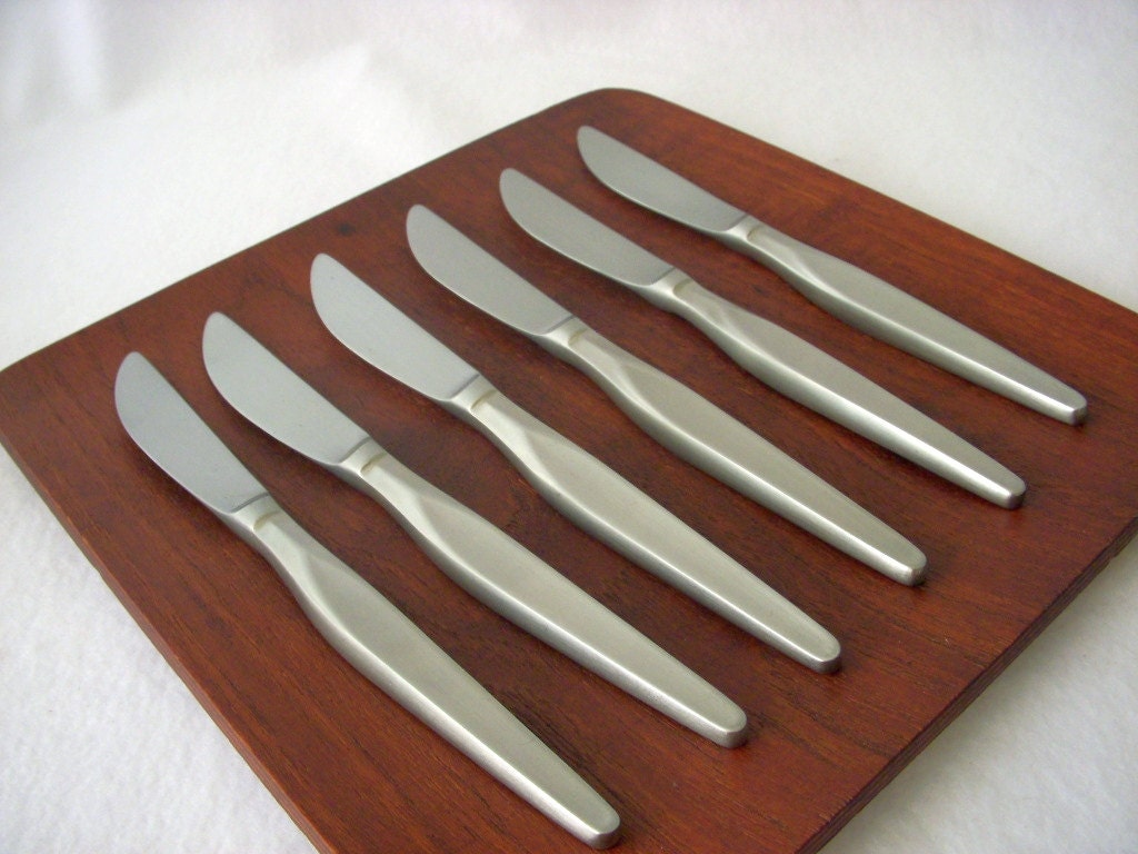 Mid Century Noritake Stainless Flatware Noritake by GSaleHunter