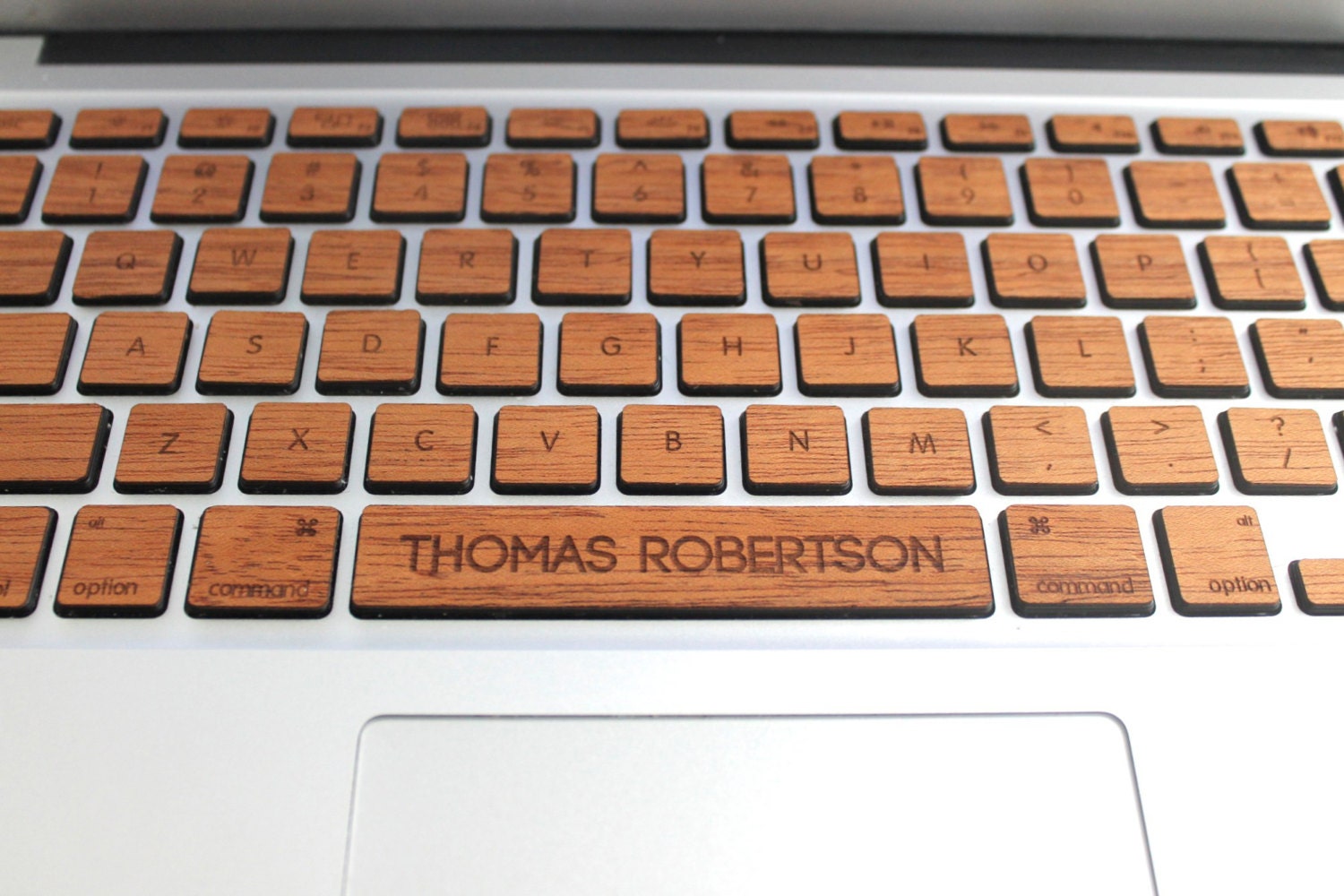 Macbook Custom Keyboard Skin Decal with Custom Spacebar