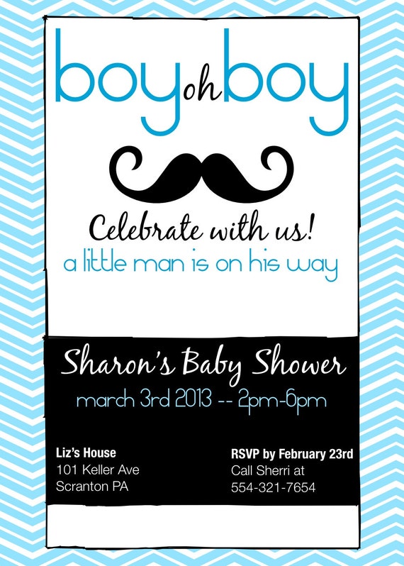 Items similar to Baby Shower Invitation on Etsy