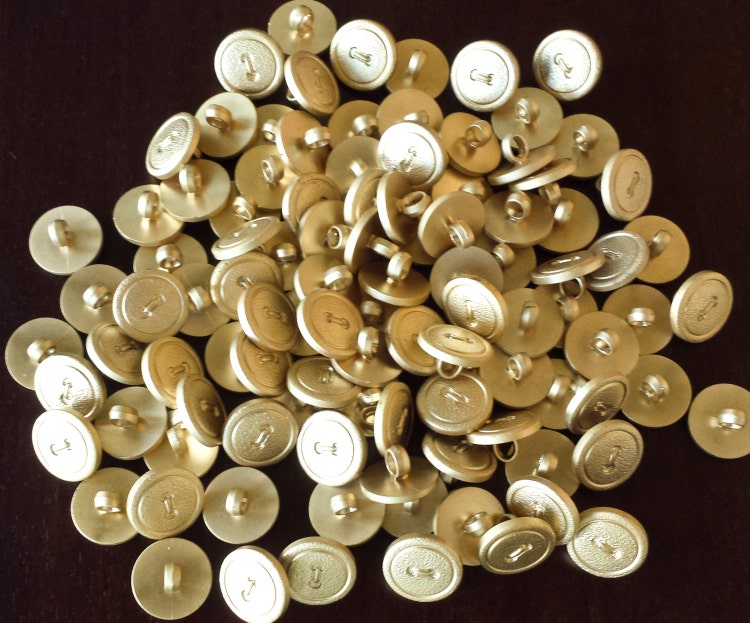 5/8 100 piece Bulk Button LotCute As A by NeverEnoughButtons