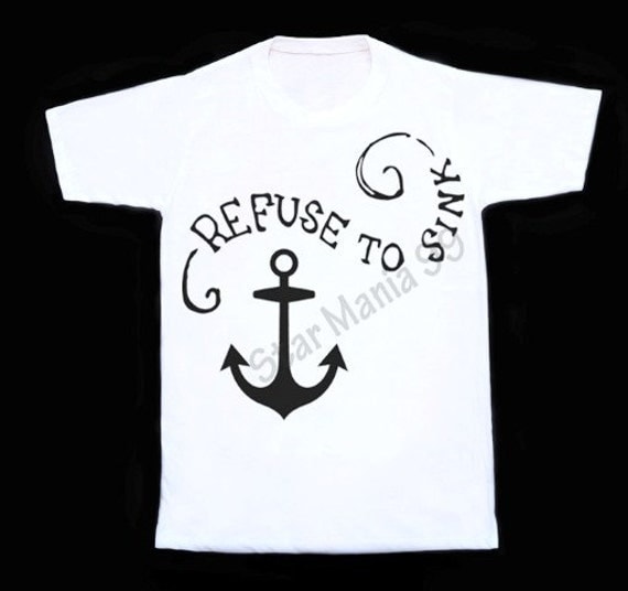 white t shirt anchor hd