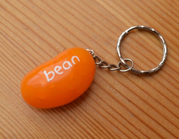 Jelly Bean Keychain Polymer Clay