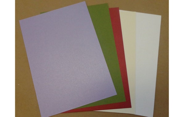 Assortment 5x7 Cardstock 25 pack E