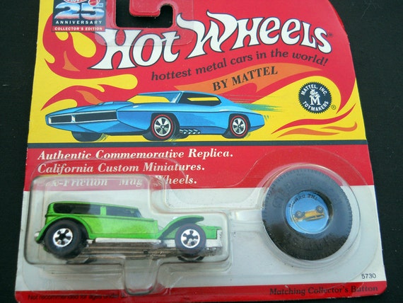 hot wheels 25th anniversary collector's edition