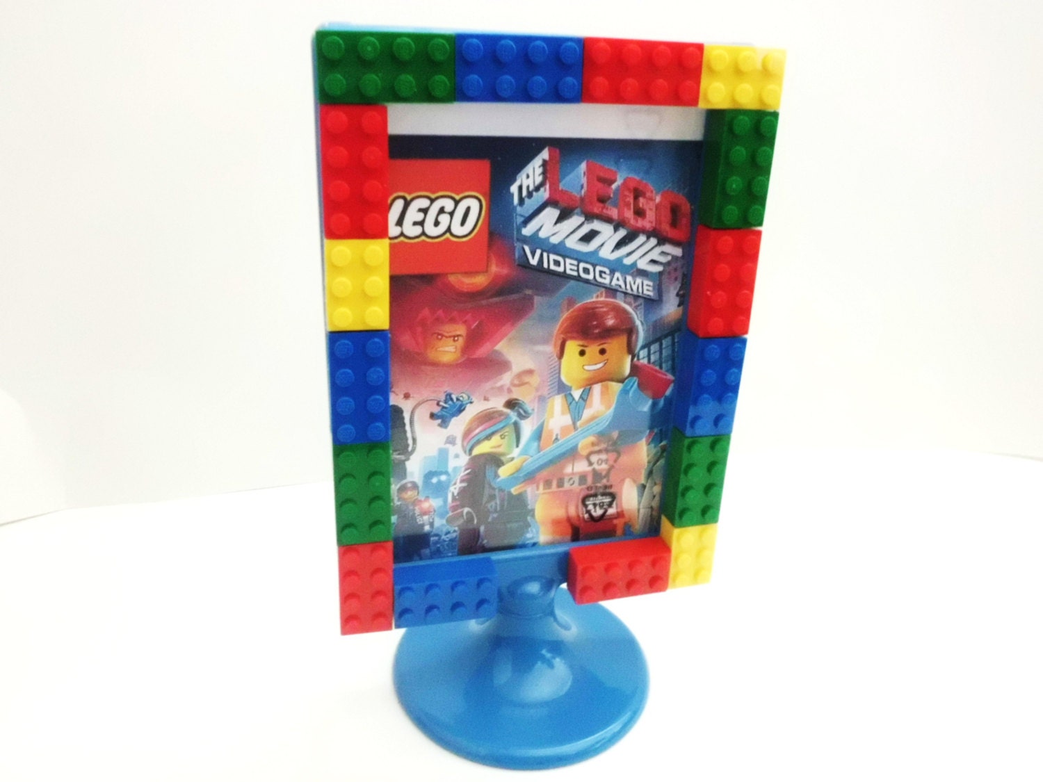 Lego® Picture Frame made with Bricks School by TimelessToyBox