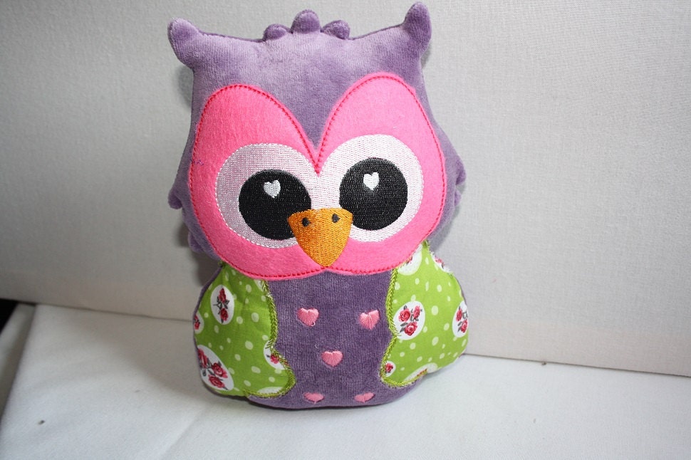 owl stuffie pattern