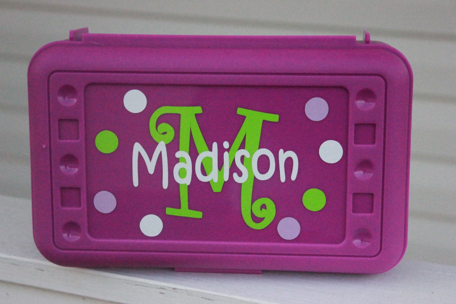 Personalized Pencil Box