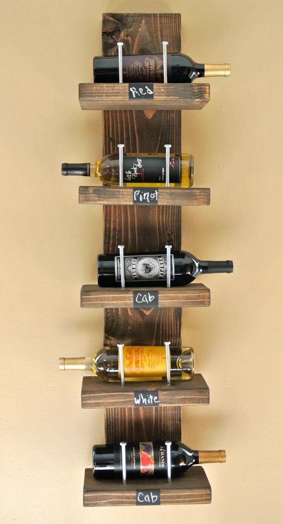 Items Similar To Wood Wine Rack On Etsy 2106