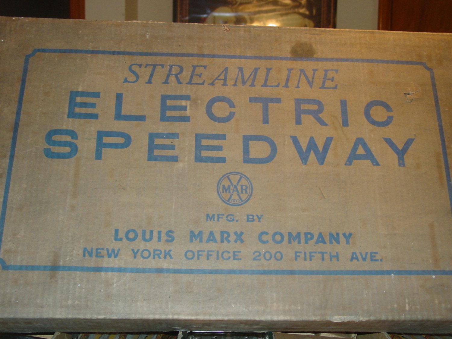 1930&#39;s Louis Marx & Co Double Track Streamline Electric