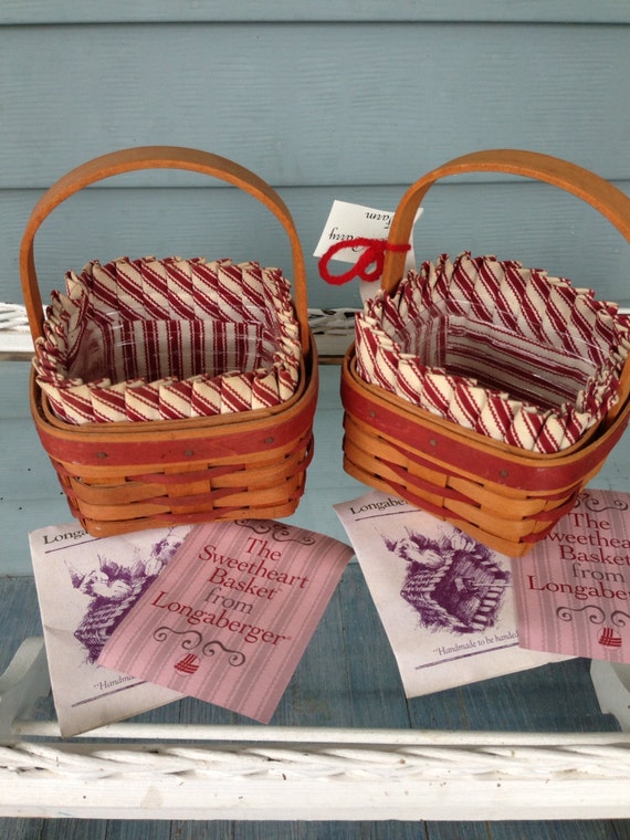 Vintage Sweetheart Valentine Longaberger Basket 1993 Fourth