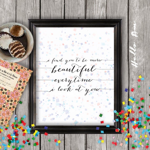 items similar to love quote print printable love quote wall decor