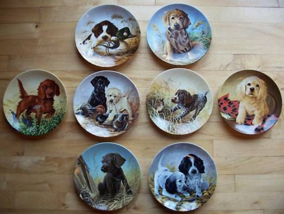 Full set of 8 Knowles collector plates from by CaliforniaPicks