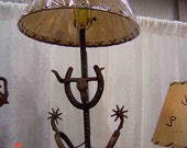 Table Lamp with Horseshoe...