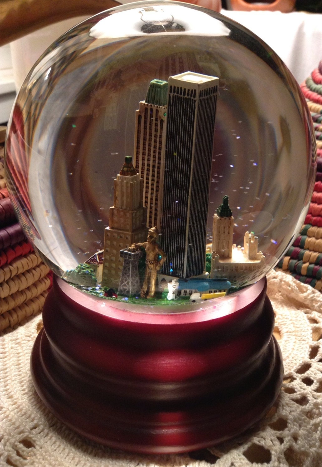 Saks Fifth Ave Tulsa Snow Globe