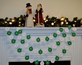 Paper Garland Holiday Decor 10ft Ornament Peace on Earth Ornament Garland Christmas Decor Winter Wedding Decor Photo Prop Il_170x135