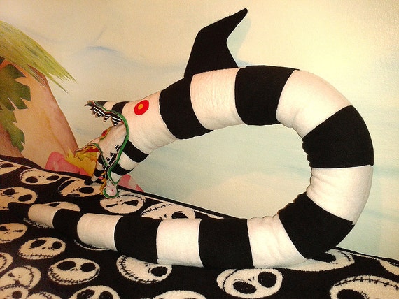 beetlejuice sandworm plush