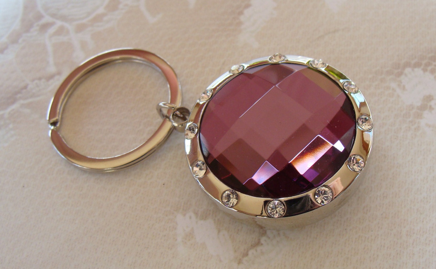 key ring swarovski crystals