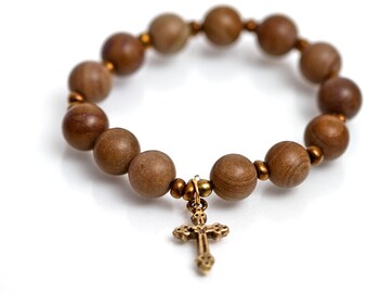 S-006 Gemstone, Semi-Precious. Hand Made Rosary Bracelets ( 10mm )