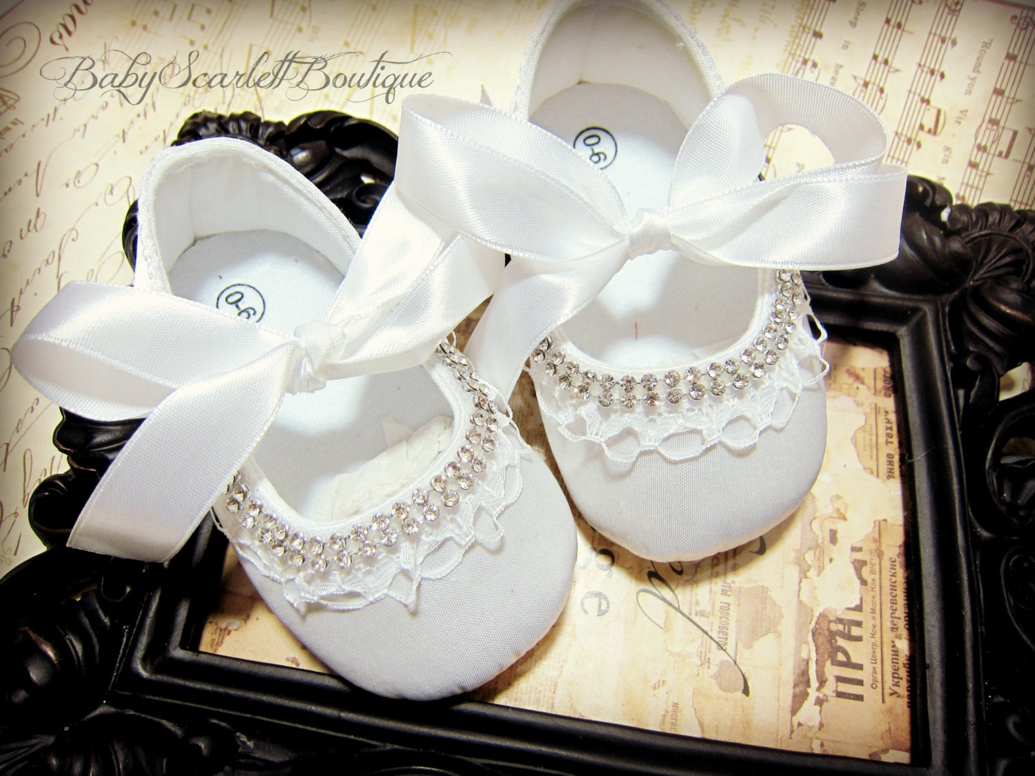 infant white shoes girl