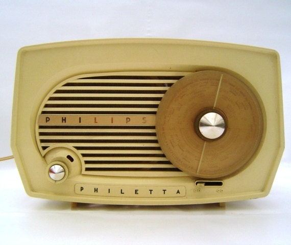 Retro Philetta Radio 1959 By Philips