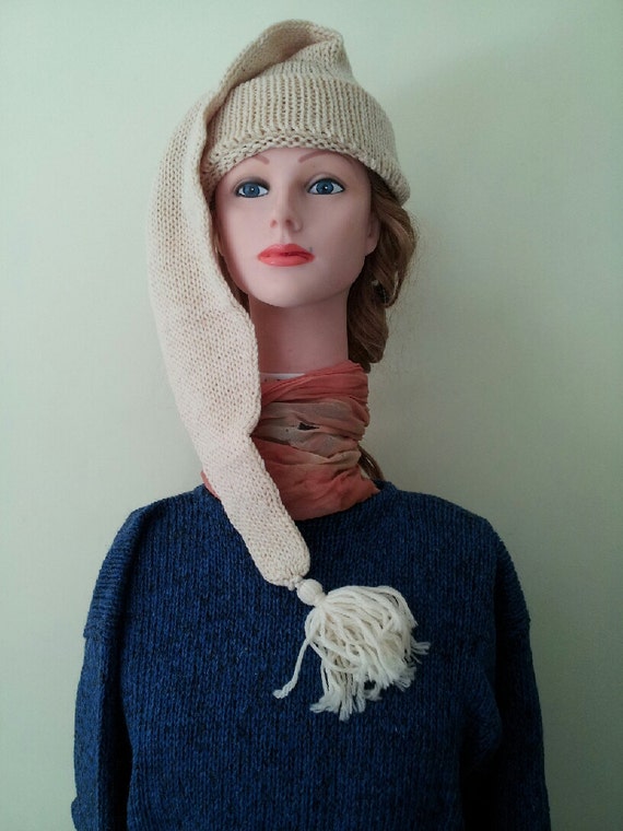 French Trapper Shaker Knit Hat