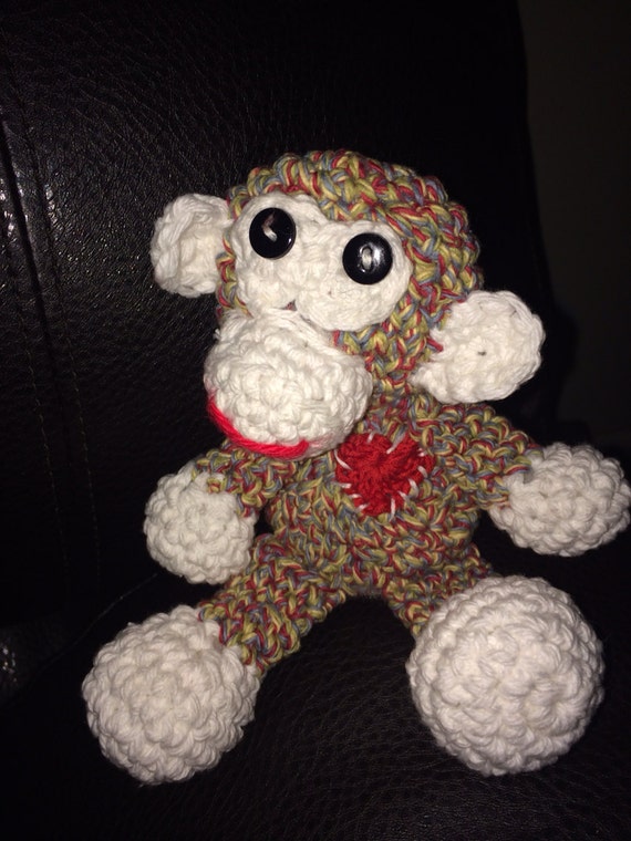 Marvin the Monkey Amigurumi Crochet by TonesofHomeKy on Etsy