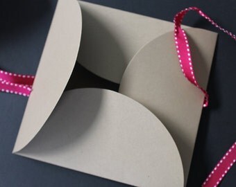Pochettes | Pochettes - Kraft | 12/pk | Rustic Kraft Pochette